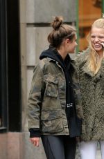 TAYLOR HILL and DAPHNE GROENEVELD Leaves a Gym in New York 05/08/2017