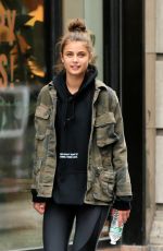 TAYLOR HILL and DAPHNE GROENEVELD Leaves a Gym in New York 05/08/2017