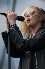 TAYLOR MOMSEN Performs at Fort Rock Festival in Fort Myers 04/30/2017