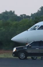 TAYLOR SWIFT in Shorts Arrives and Leaves Her Home in Nashville 05/14/2017