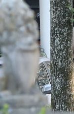 TAYLOR SWIFT in Shorts Arrives and Leaves Her Home in Nashville 05/14/2017