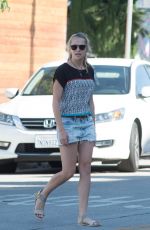TERESA PALMER Out for Lunch in Los Angeles 05/01/2017