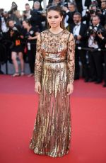 THYLANE BLONDEAU at Okja Screening at 70th Annual Cannes Film Festival 05/19/2017