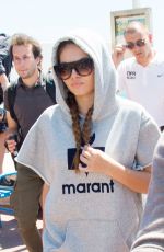 THYLANE BLONDEAU Out in Cannes 08/19/2017
