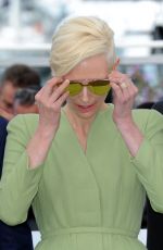 TILDA SWINTON at Okja Photocall at 2017 Cannes Film Festival 05/19/2017