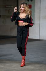 TINASHE Leaves BBC Radio Studios in London 05/16/2017