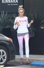 TISH CYRUS Out and About in Van Nuys 05/14/2017