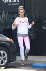 TISH CYRUS Out and About in Van Nuys 05/14/2017