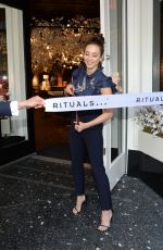 TROIAN BELLISARIO at Rituals Fifth Avenue Store Opening in New York 05/04/2017