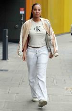 TULISA CONTOSTAVLOS Leaves MTV Studios in London 05/08/2017