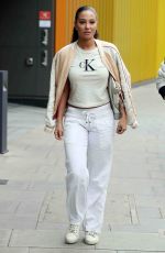 TULISA CONTOSTAVLOS Leaves MTV Studios in London 05/08/2017