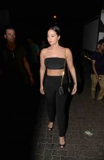 TULISA CONTOSTAVLOS Out for Dinner in Mumbai 05/01/2017