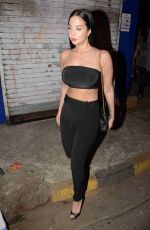 TULISA CONTOSTAVLOS Out for Dinner in Mumbai 05/01/2017