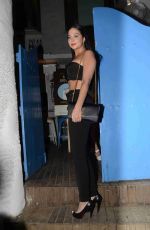 TULISA CONTOSTAVLOS Out for Dinner in Mumbai 05/01/2017
