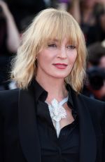 UMA THURMAN at Based on a True Story Premiere at 70th Annual Cannes Film Festival 05/27/2017