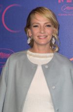 UMA THURMAN at Cannes Film Festival 70th Anniversary Dinner 05/23/2017