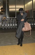 VANESSA HUDGENS Covers Her Face Out in Los Angeles 05/09/2017
