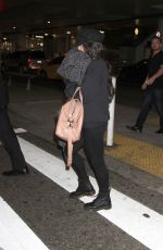 VANESSA HUDGENS Covers Her Face Out in Los Angeles 05/09/2017