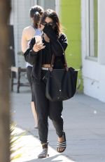 VANESSA HUDGENS Leaves a Gym in Los Angeles 05/02/2017