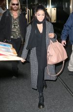 VANESSA HUDGENS Leaves Her Hotel in New York 05/08/2017