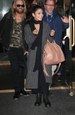 VANESSA HUDGENS Leaves Her Hotel in New York 05/08/2017