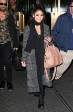 VANESSA HUDGENS Leaves Her Hotel in New York 05/08/2017