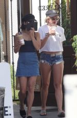 VANESSA HUDGENS Leaves Kawami Sushi in Studio City 05/24/2017