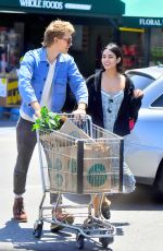 VANESSA HUDGENS Shopping at Whole Foods in Los Angeles 05/31/2017