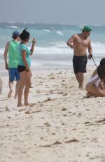 VICTORIA JUSTICE and MADISON REED in Swimsuits at a Beach in Cancun 05/29/2017