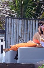 VICTORIA JUSTICE in Swimsuit on Vacation in Cancun 05/29/2017