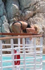 VICTORIA SILVSTEDT in Bikini at Eden Roc Hotel in Antibes 05/27/2017