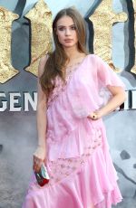 XENIA TCHOUMITCHEVA at King Arthur: Legend of the Sword Premiere in London 05/10/2017