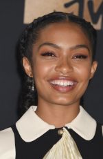 YARA SHAHIDI at 2017 MTV Movie & TV Awards in Los Angeles 05/07/2017