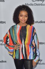YARA SHAHIDI at ABC/Disney Media Upfront in Burbank 05/21/2017