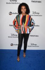 YARA SHAHIDI at ABC/Disney Media Upfront in Burbank 05/21/2017