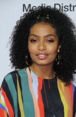 YARA SHAHIDI at ABC/Disney Media Upfront in Burbank 05/21/2017