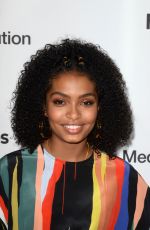 YARA SHAHIDI at ABC/Disney Media Upfront in Burbank 05/21/2017