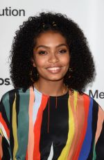 YARA SHAHIDI at ABC/Disney Media Upfront in Burbank 05/21/2017