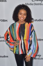 YARA SHAHIDI at ABC/Disney Media Upfront in Burbank 05/21/2017