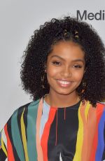 YARA SHAHIDI at ABC/Disney Media Upfront in Burbank 05/21/2017