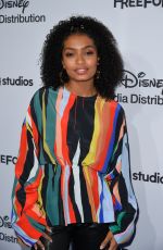 YARA SHAHIDI at ABC/Disney Media Upfront in Burbank 05/21/2017
