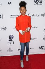 YARA SHAHIDI at Wearable Art Gala at California African American Museum in Los Angeles 04/29/2017