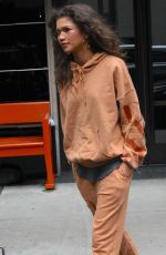 ZENDAYA at MET Gala Dress Fitting in New York 05/01/2017