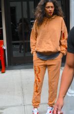 ZENDAYA at MET Gala Dress Fitting in New York 05/01/2017