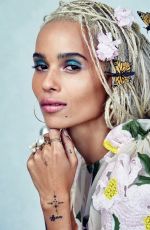 ZOE KRAVITZ for Allure Magazine, June 2017