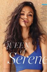 ZOE SALDANA in Shape Magazine, June 2017
