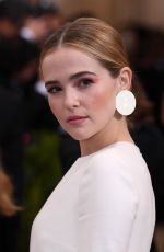 ZOEY DEUTCH at 2017 MET Gala in New York 05/01/2017