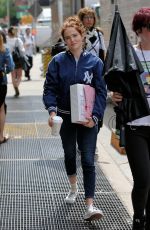 ZOEY DEUTCH on the Set of Set It Up in New York 05/16/2017