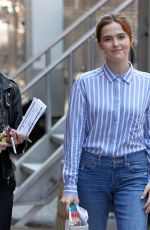 ZOEY DEUTCH on the Set of Set It Up in New York 05/17/2017