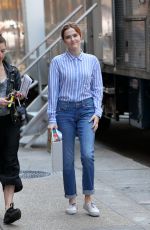 ZOEY DEUTCH on the Set of Set It Up in New York 05/17/2017